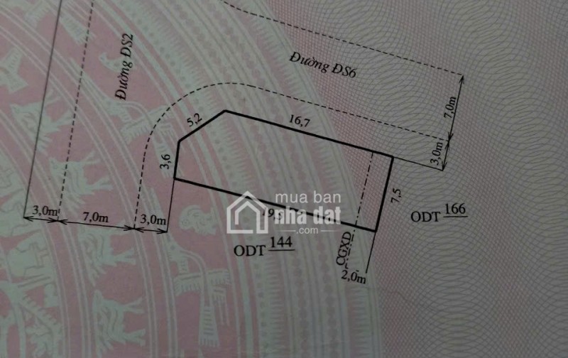 XÃ LỖ đất 2 mặt tiền VIP 143m2 (2tỷ6) nhà hàng HOÀNG LONG DIÊU TRÌ ,khu TRẦN BÁ